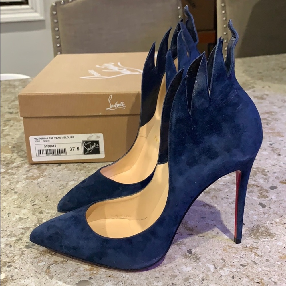 Louboutin Victorina 100 Veau Velours